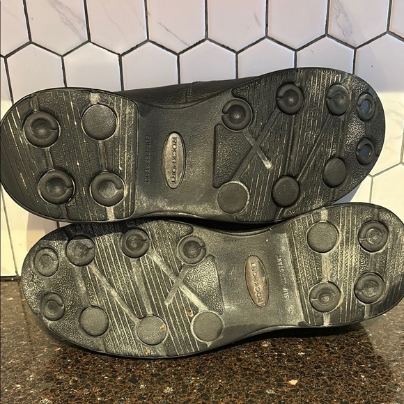 Rockport EurekaBlack Leather Oxford Shoes Memory Foam Men's US 11 - Picture 9 of 9